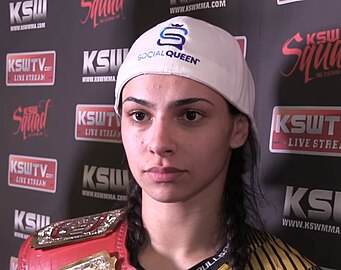 UFC Women's flyweight Ariane Lipski