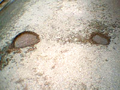 The Banbury Cake and The Banbury Review Newspapers did an exposé on the weather induced potholes during the second week of January 2010.