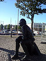 Statue of John Cabot outside the Arnolfini (upgraded by Arpingstone)