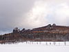 Nordwestteil des Istenbergs mit Bruchhauser Steinen