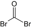 Strukturformel von Carbonylbromid