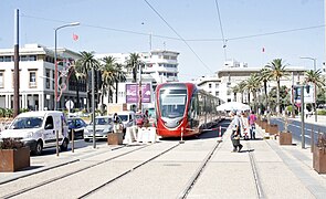 Tramway de Casablanca.