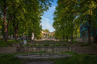 The Cascade Staircase in Kislovodsk