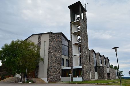 Cathédrale Saint-Jean-Eudes de Baie-Comeau, Québec.