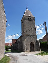 The church in Chaumercenne