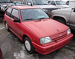 Chevrolet Sprint Turbo (1986–1988) in Rot