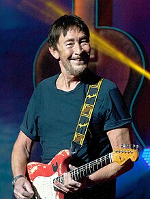 Chris Rea performing in the Warsaw Congress Hall, February 2012