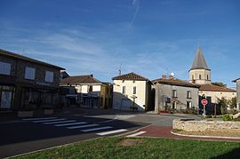 The centre of Cussac