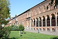 Façade historique de l'ospedale Maggiore, Ca’ Granda, de Milan.