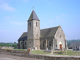 The church of Saint-Aubin