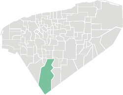 Location of Tekax in Yucatan