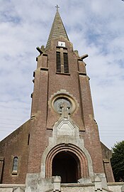 L'église Saint-Martin.