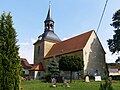 Evangelisch-lutherische Pfarrkirche St. Bartholomäus mit Ausstattung, Kirchhof und Kirchhofmauer