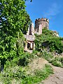 Ruine du château de Haut-Ribeaupierre en 2023.