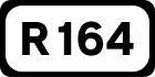 R164 road shield}}