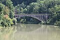 Ehemalige Eisenbahnbrücke über die Iller