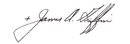 James Anthony Griffin's signature