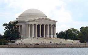 Le Jefferson Memorial (1939-1943), à Washington D.C..