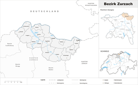 Localisation de District de Zurzach