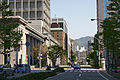 Kyōmachi-dōri, the former main street of the settlement