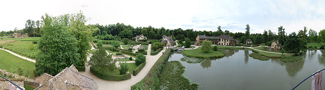 Vue panoramique du hameau