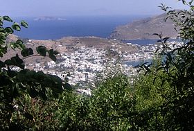 Le port de Skala.