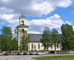 Sävar kyrka i juni 2007