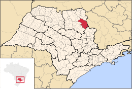 Batatais – Mappa