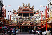 A Mazu temple in Chiayi City, Taiwan.