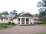 Skärva herrgård utanför Karlskrona, Chapmans sommarresidence uppfört 1785-86. (Huvudbyggnaden).