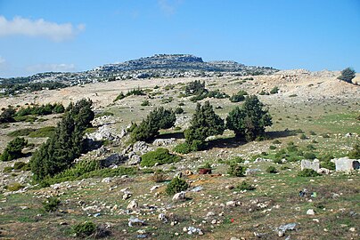 Sommet du Djebel Alaouite en octobre 2009.