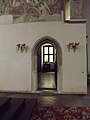 The entrance to the sacristy.