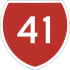 State Highway 41 shield}}