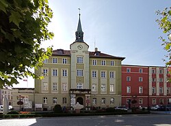 Town Hall in Strzegom, seat of the gmina office