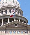 Texas Capitol Flags