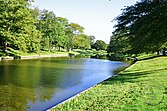 Town Pond from the west