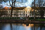 Institutionshus från 1914, Vanemuise 46, med Tartu universitets naturhistoriska museum.