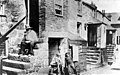 Victorian slums in St Ives, Cornwall