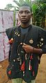 War-hunt outfit in yoruba land