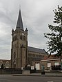 Wijtschate, church: parochiekerk Sint-Medardus