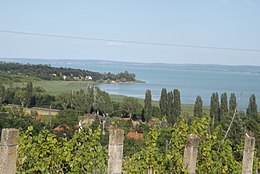 Kilátás a Balatonra