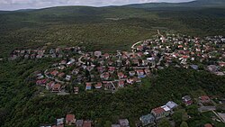 Air view of the village