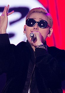 Zico performing at the Melon Music Awards