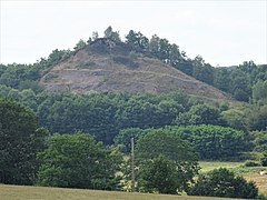 Terril conique de Buxières-les-Mines.