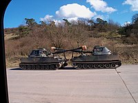 Latvian Army M109 A5o Howitzer