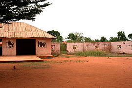 Palais royal d'Abomey.