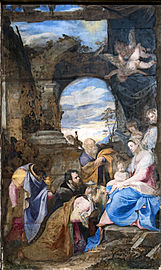 "Adoration of the Magi" by Federico Zuccari