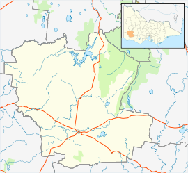 Penshurst is located in Shire of Southern Grampians