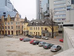 Maakri 23, built in 1910 and one of the best examples of art nouveau architecture in Tallinn