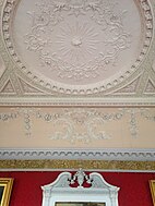 The Drawing Room ceiling is one of the finest in Scotland.